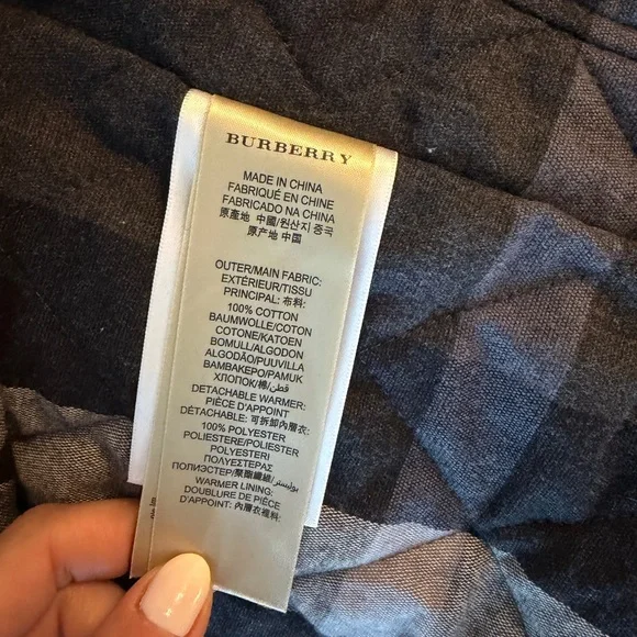 Burberry Black Chunky Ribbed Button Cardigan bomber jacket - Picture 6 of 6